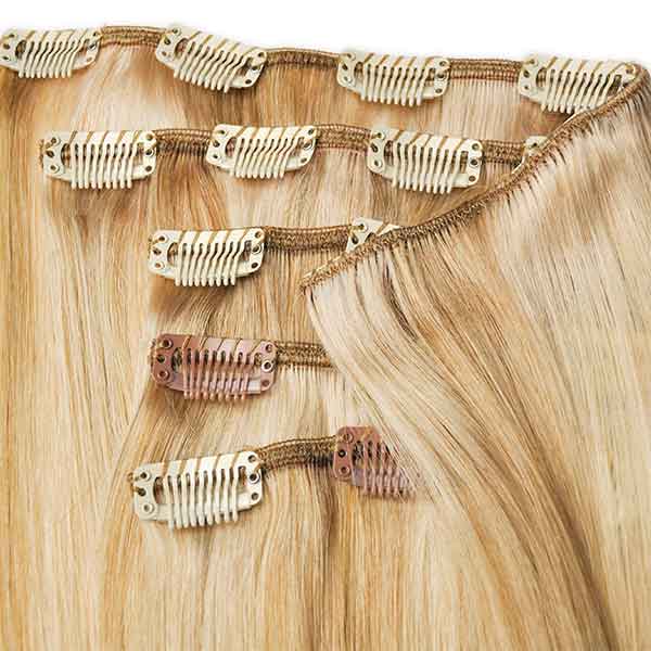 extension clip capelli veri biondi